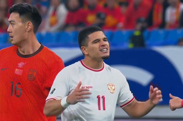 Hasil Kualifikasi Piala Dunia 2026: China 2-1 Indonesia