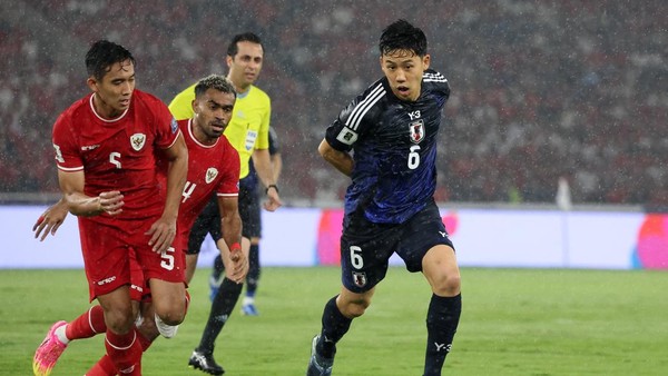 Kualifikasi Piala Dunia 2026: Indonesia Kalah 0-4 vs Jepang