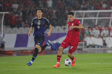 Kualifikasi Piala Dunia 2026: Indonesia Kalah 0-4 vs Jepang